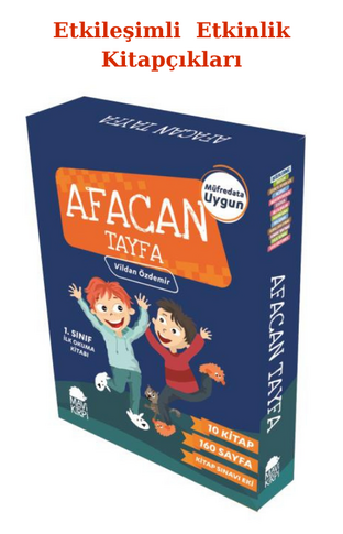 Afacan Tayfa 1 Seti Etkileşimli Etkinlik Kitapçıkları